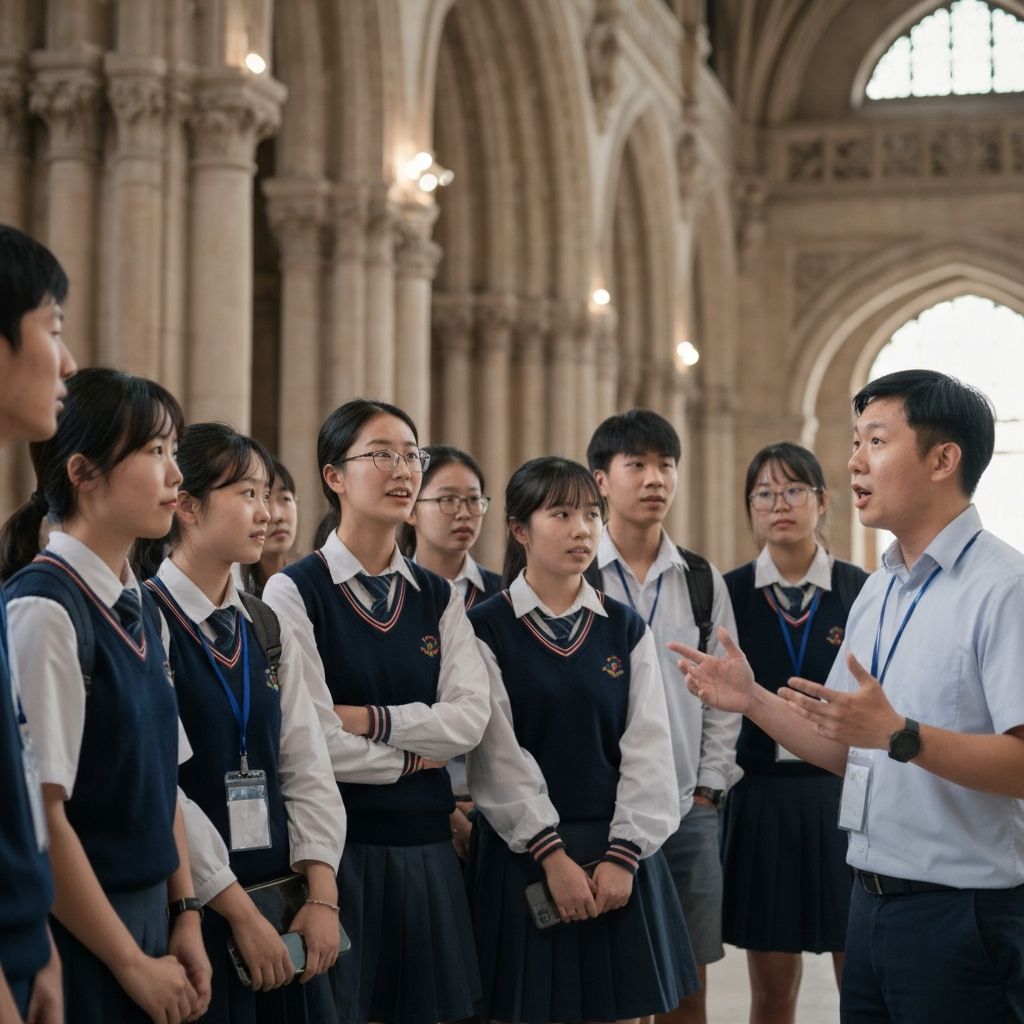 Kunjungan Delegasi Mahasiswa Asing